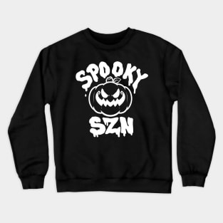 Spooky SZN - White Crewneck Sweatshirt